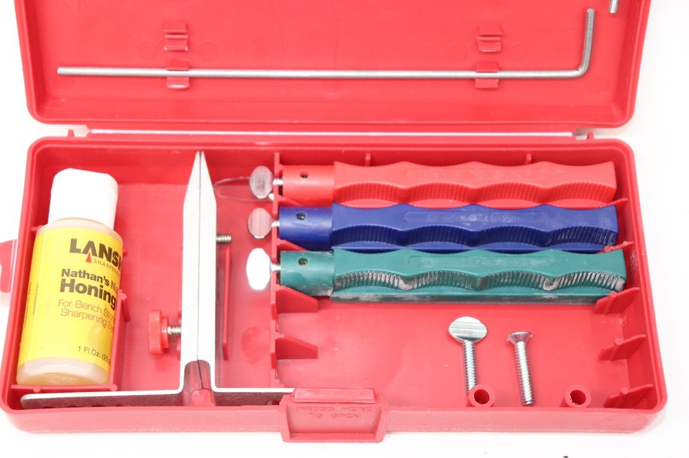 Lansky 3 Stone Controlled Angle Precision Professional Knife Sharpening System