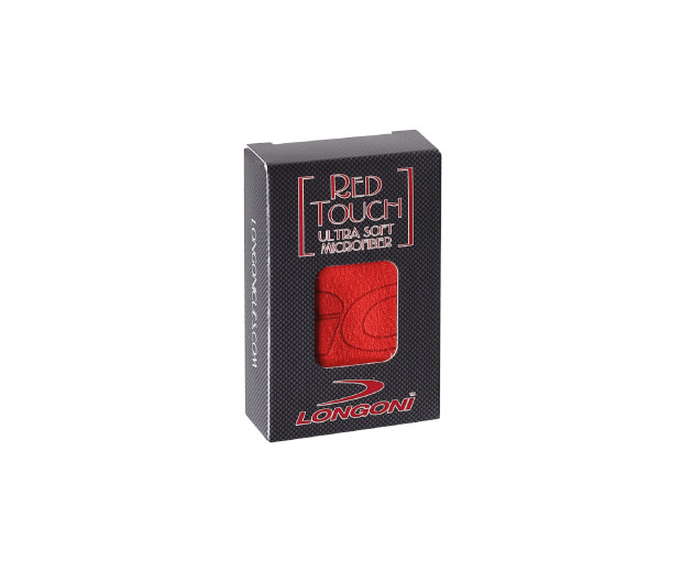 Longoni Red Touch Ultra Soft Billiards Microfiber Cloth