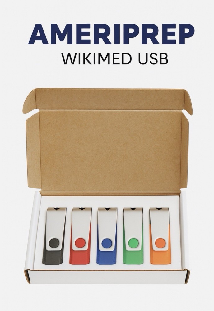 AmeriPrep: Prepper Offline Wikimed USB