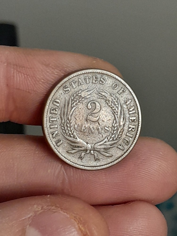 1866 Two Cent Piece