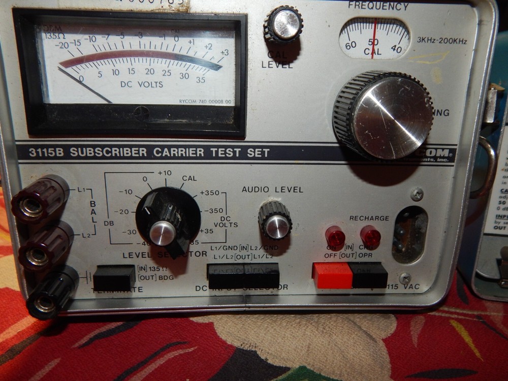 Rycom Instruments 3115B Subscriber Carrier Test kit