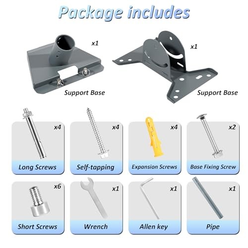 Starlink 3-Mount Kit - Multi-Angle Adjustable Wall Pole Pole - Model 3