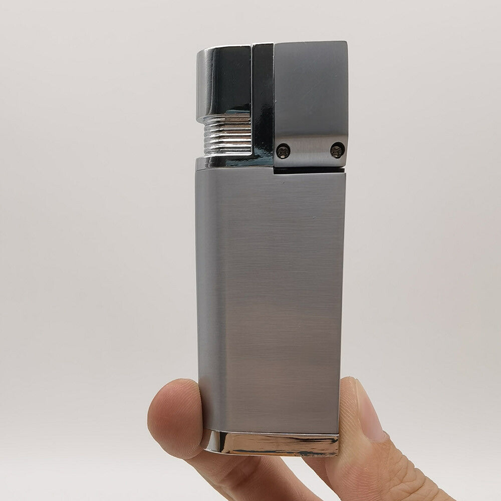 2 in 1 Metal Lighter with Pipe Foldable Portable Lighter Upgrade Hitter Lighter