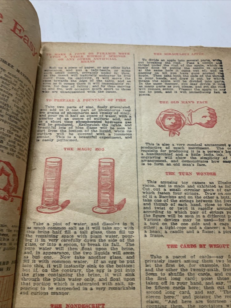 Magic Made Easy Book - vintage