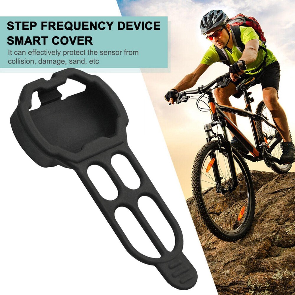 1x Silicone Bicycle Computer Cadence Speed Sensor Protective For Garmin Nice