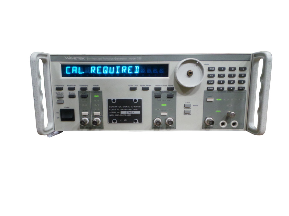 Wavetek 288 Synthesized Function Generator- Free Shipping
