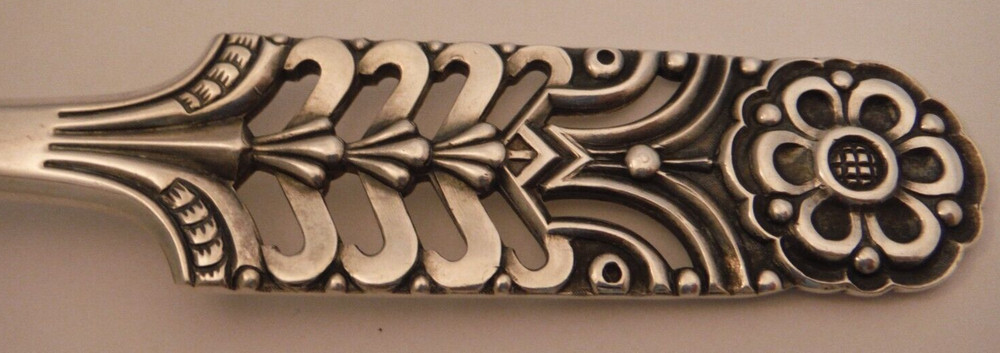 Floriform by David Andersen Norwegian Sterling Silver Fish Server 9 3/4" FIGURAL
