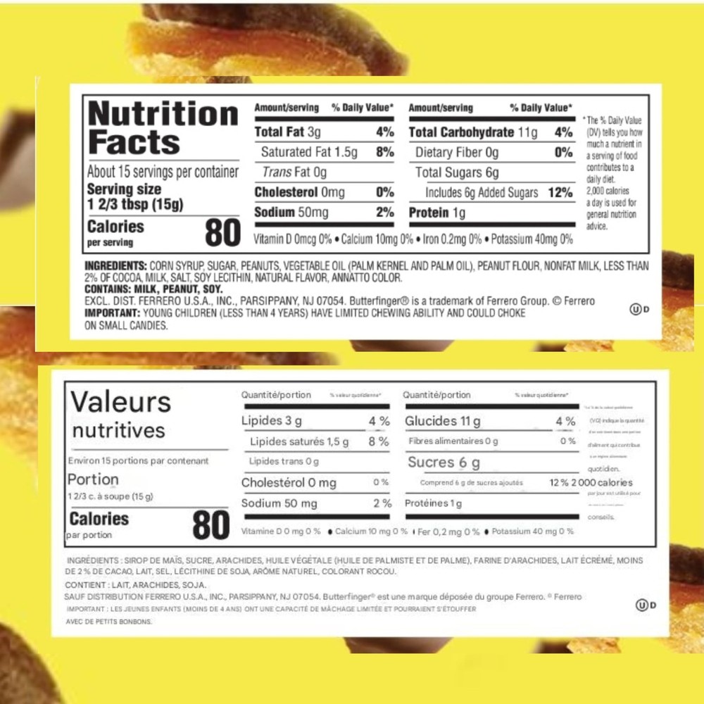 Butterfinger, Bits, 8 Ounce 8 ounces