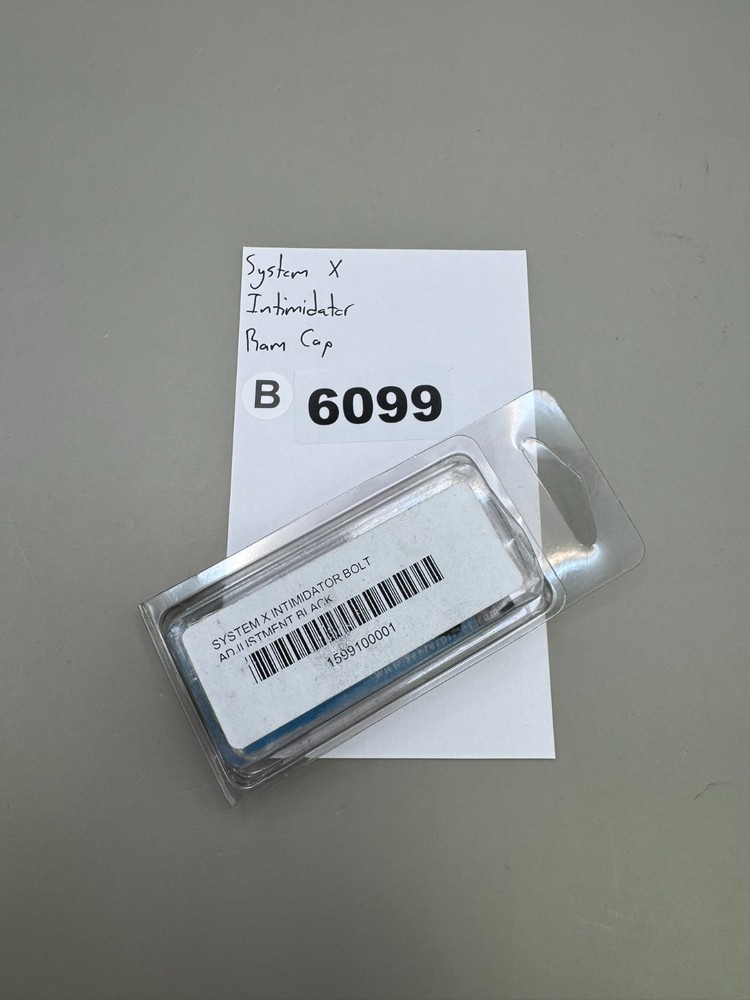 System X Intimidator Ram Cap-Gloss Black