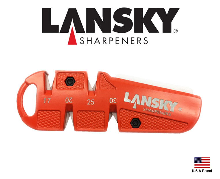 LANSKY Sharpeners 5 in 1 C-Sharp Multi Angle Ceramic Pocket Sharpener