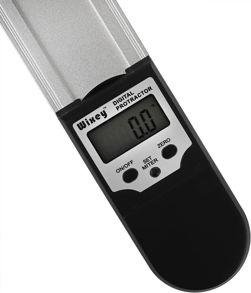 8" (203Mm) Digital Protractor with Miter Function