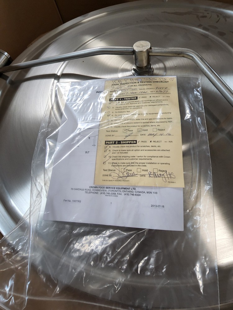 Southbend KDLT-40 Steam Kettle