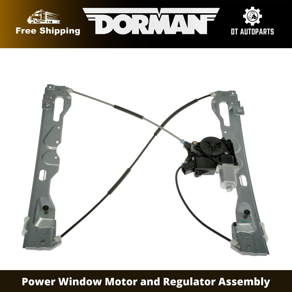 For 2011-2014 Ford Lobo Dorman Power Window Motor/Regulator Assembly Front Left
