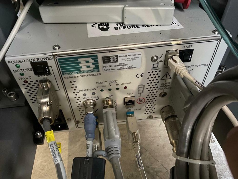 Camtek Falcon 803 Automatic Optical Inspection System + Brooks FabExpress Loader
