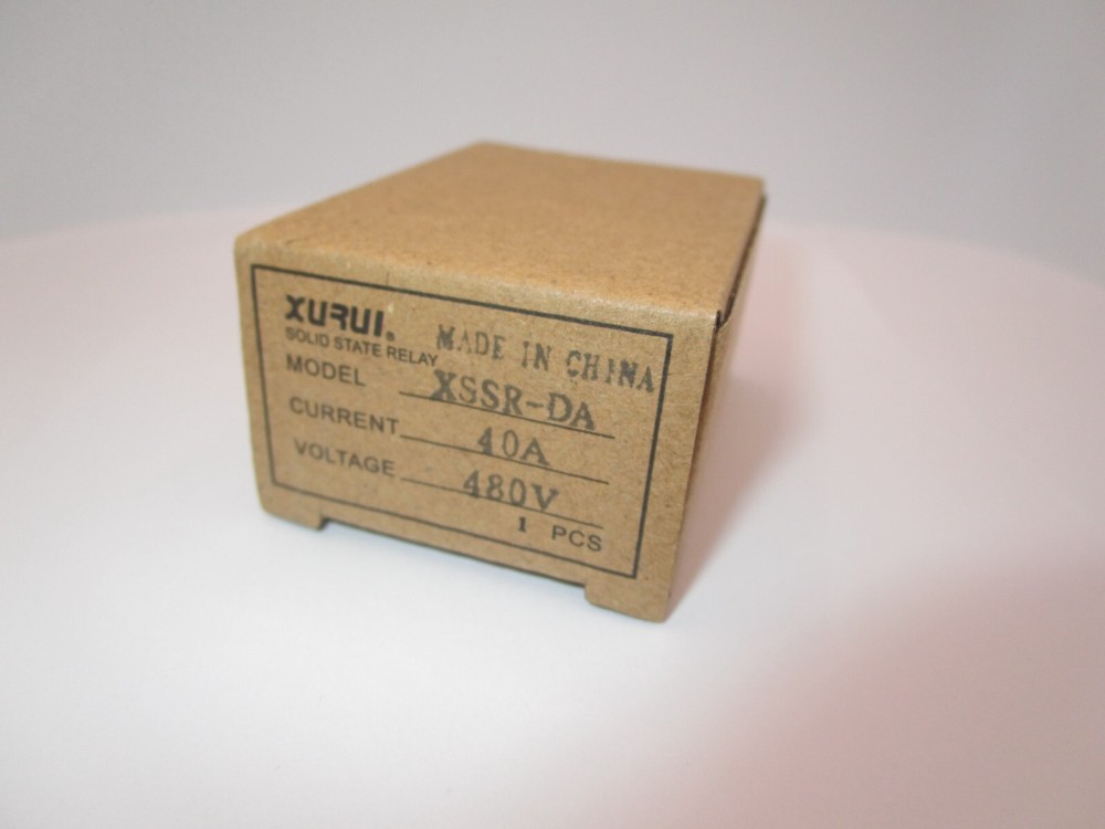 XSSR-DA4840 Solid State Relay 40A Load 75-480 VAC / Control 3-32 VDC