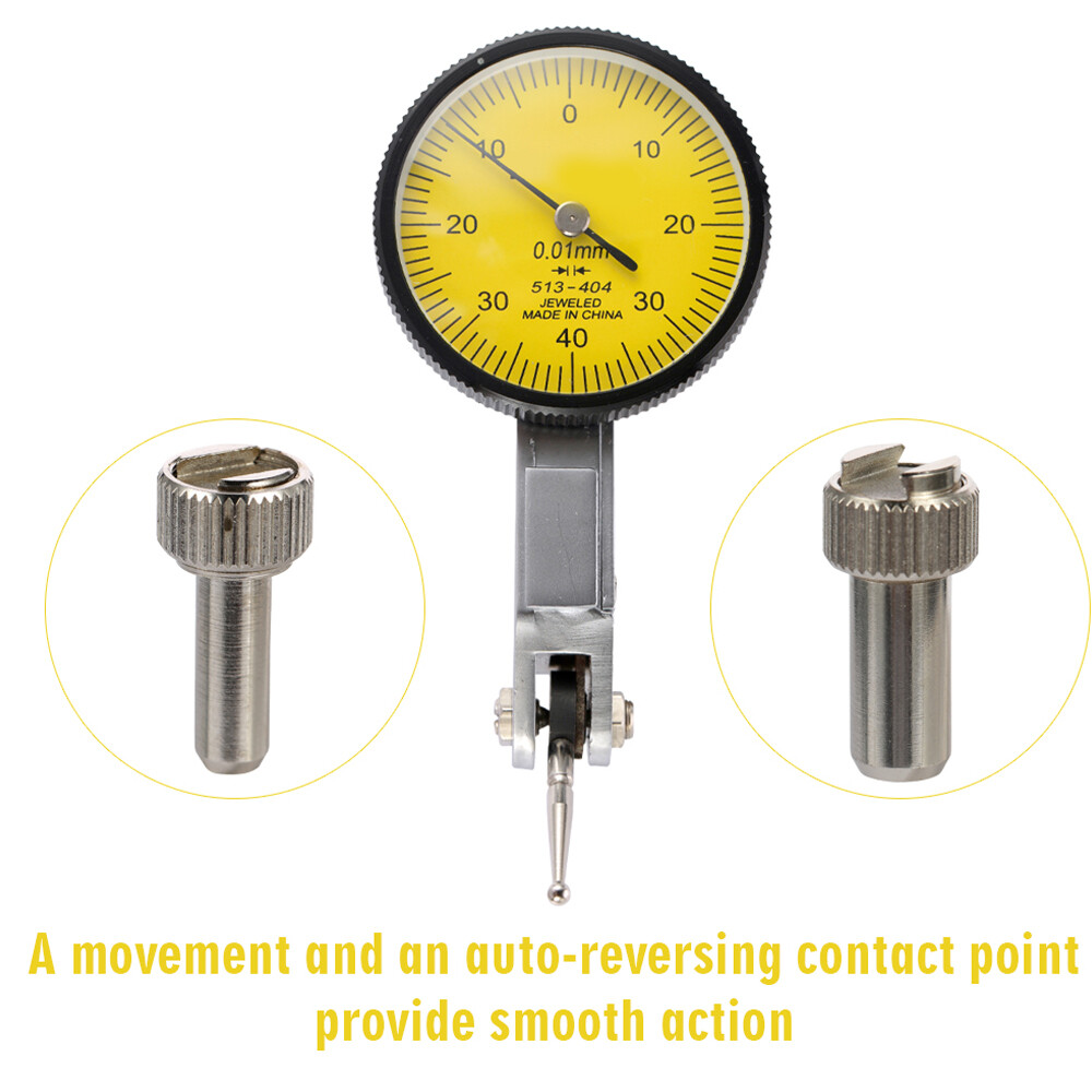Shockproof Waterproof Leverage Dial Indicator and Flexible T8C8