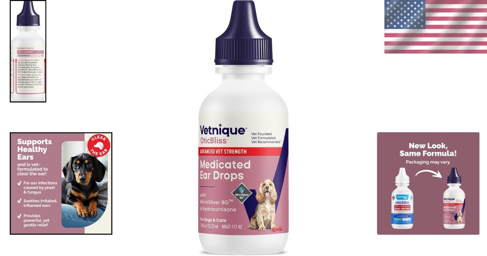 MicroSilver Ear Infection Drops for Dogs