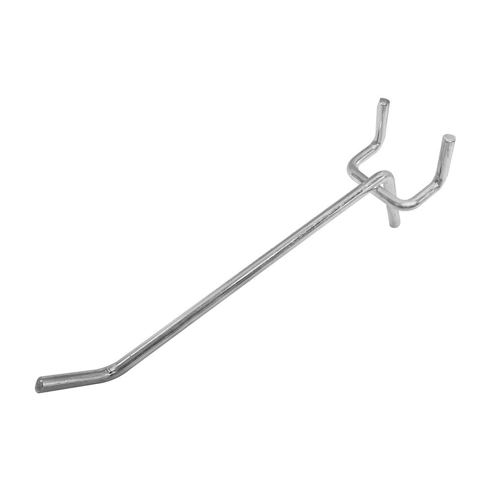 6" Pegboard Hooks and Organizer Assortment, 100 Pack