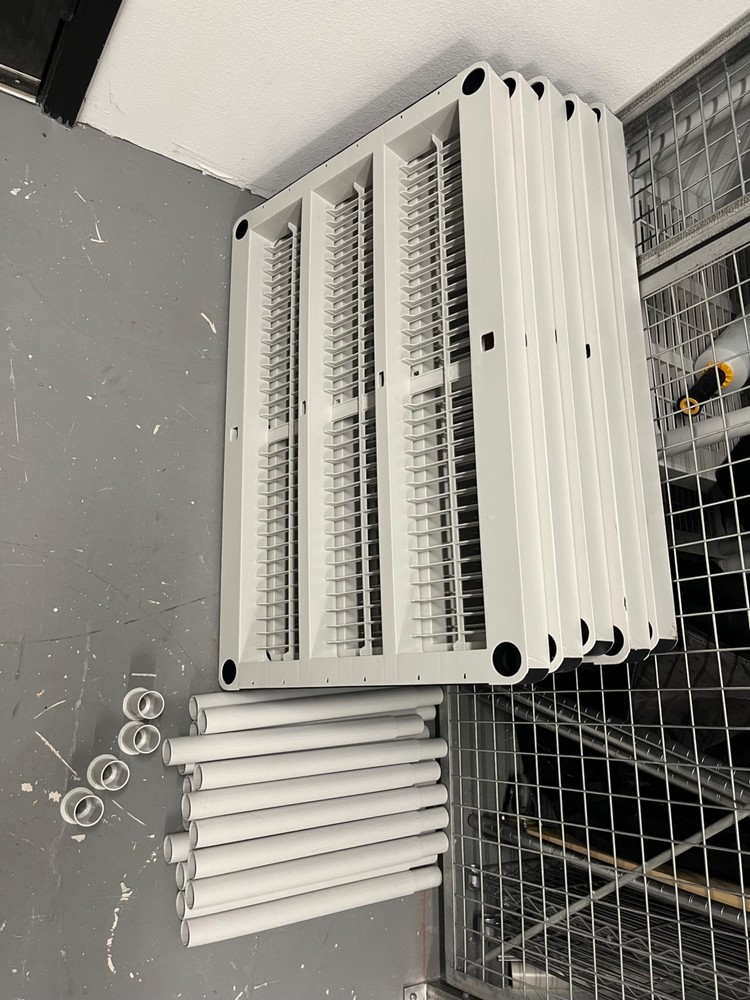 5-Tier Easy Assembly Multi-Purpose Plastic Storage Shelving Unit