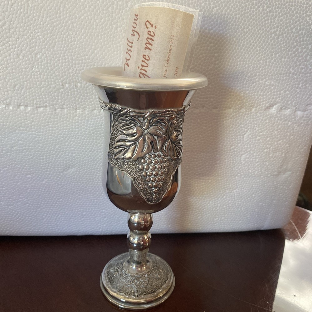 Chalice Silver Plated Personal Forgiveness Cup