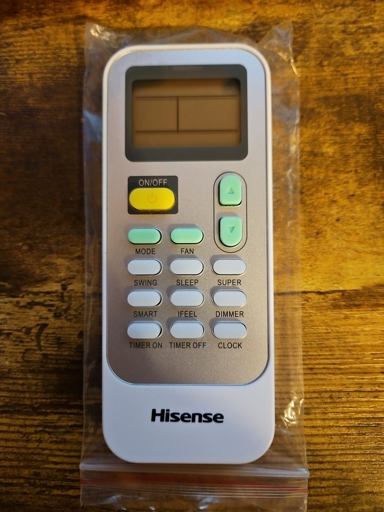 HISENSE Remote Control for Portable Air Conditioner DG11J1-98 New
