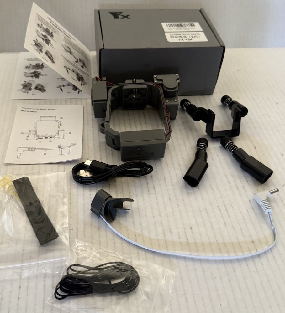 Dual Release Dropping Device For Mavic Pro