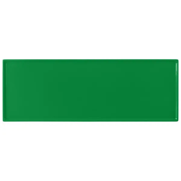 TableCraft CW2107GN Rectangular Full Size Cooling Serving Tray - Green