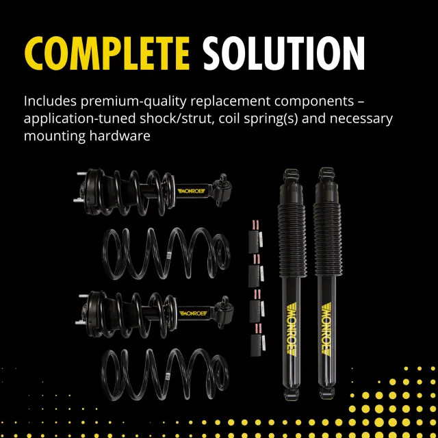 MONROE SHOCKS & STRUTS Front and Rear Active to Passive Suspension Conversion Ki