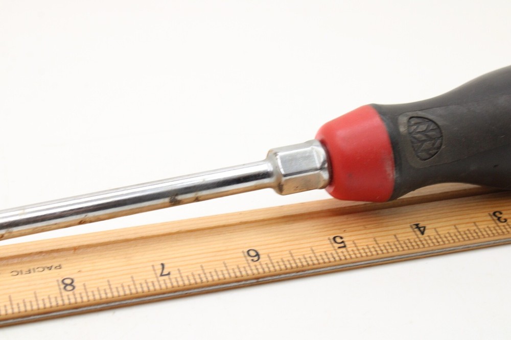 MAC Tools ACRM38B #3 Philips Screwdriver Red Black Soft Grip USA