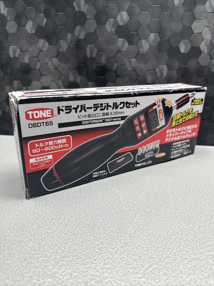 TONE DBDT6S DIGITAL TORQUE DRIVER