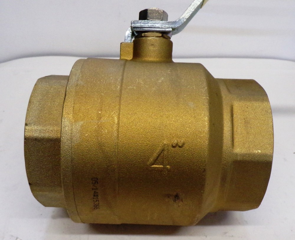 MATCO NORCA BALL VALVE, 759, 4" THREADED FORGED BRASS