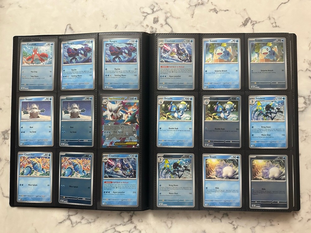 Mega Evolutions - Complete Base Set - C,U,R,RR and Reverses - With Binder