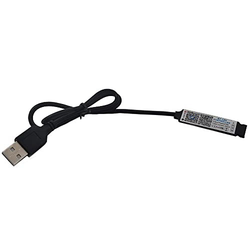 Mini RGB Bluetooth Controller Music LED Light Strip Controller for USB 5-24V