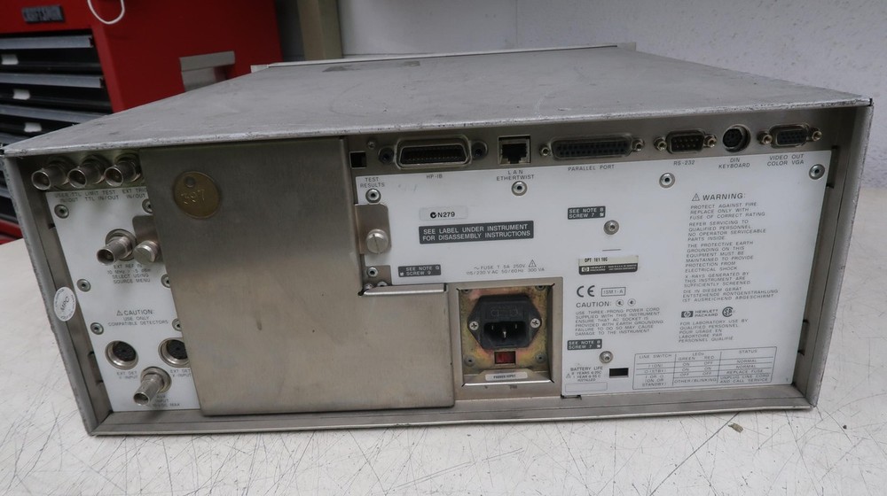 HP 8712ET RF NETWORK ANALYZER M0264