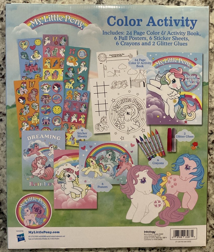 My Little Pony Color Activity