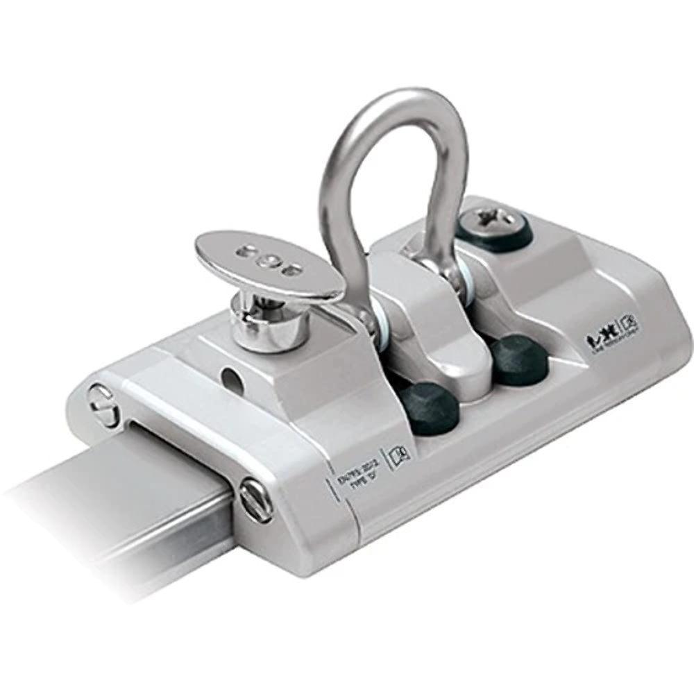 Ronstan S30 Car With Stop Silver Certified Rail System