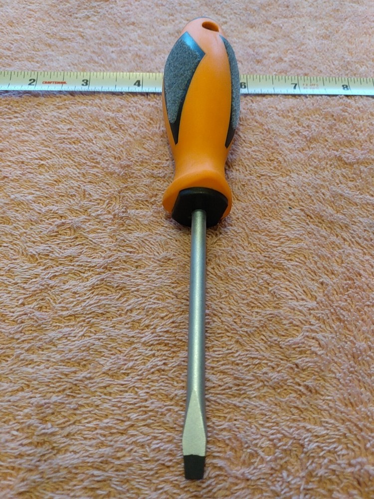 Matco Tools Slotted Screwdriver Orange New