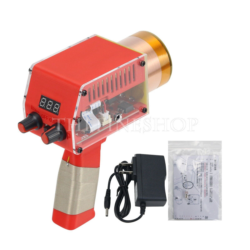 Handheld Tesla Coil Rechargeable SSTC Solid State w/Manual & Automatic Modes US