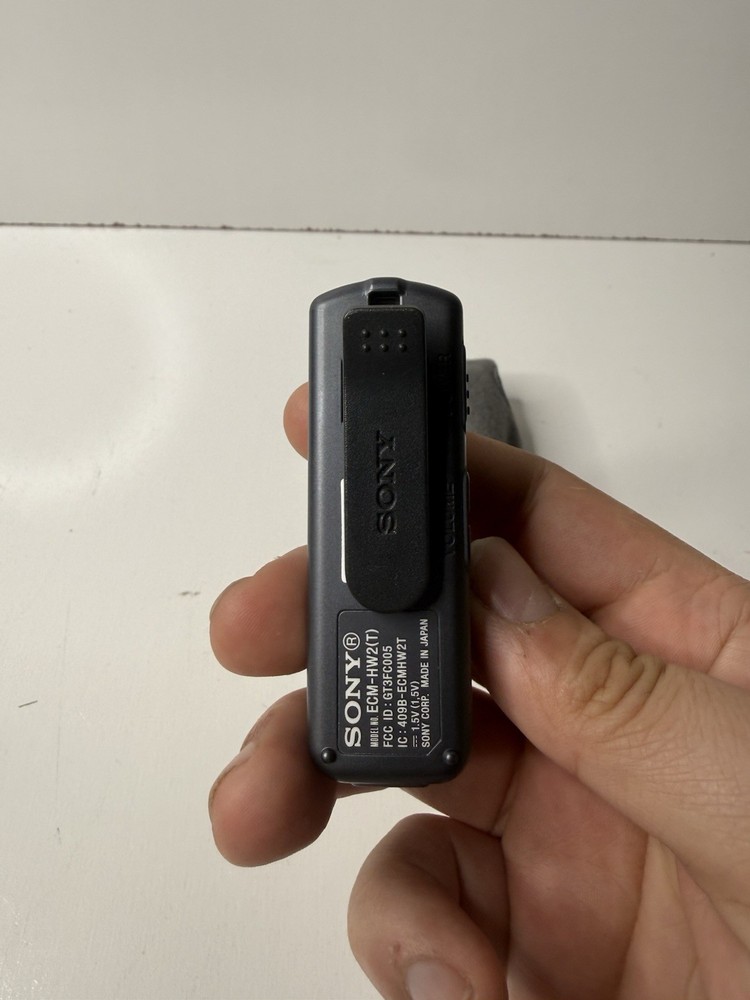 Sony Bluetooth Wireless Microphone - Transmitter Only (ECM-HW2/T)