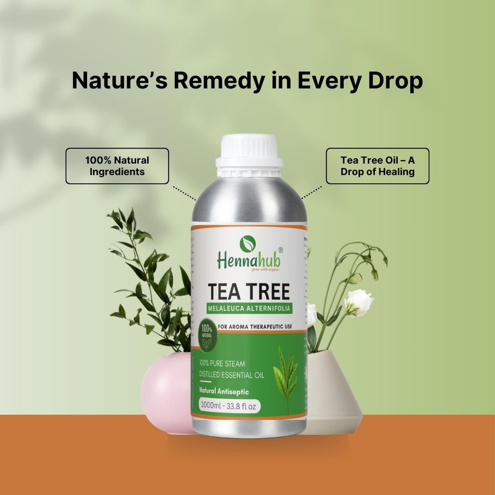 Hennahub Tea Tree Oil 1 Litre
