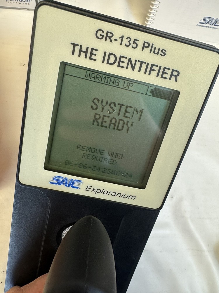 SAIC Exploranium GR-135 Plus The Identifier RID GR-135HD -Please Read-