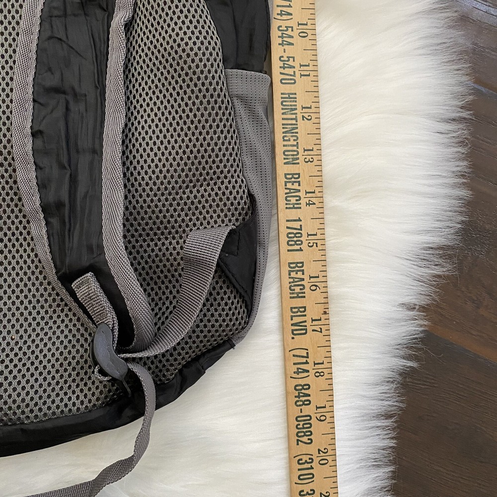 Travelon 100% Polyester Black and Gray Backpack Unisex