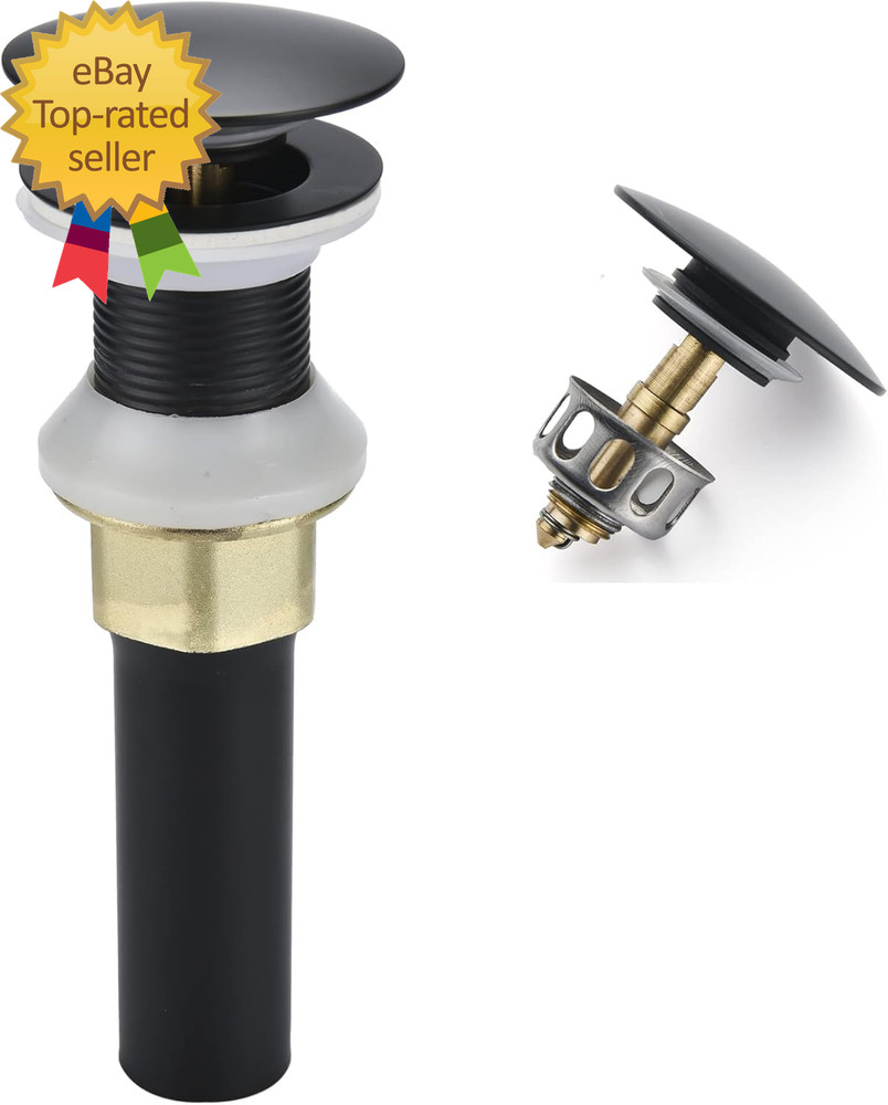 Bathroom Sink Drain Drain Stopper Bathroom Sink without Overflow Pop up Drain As