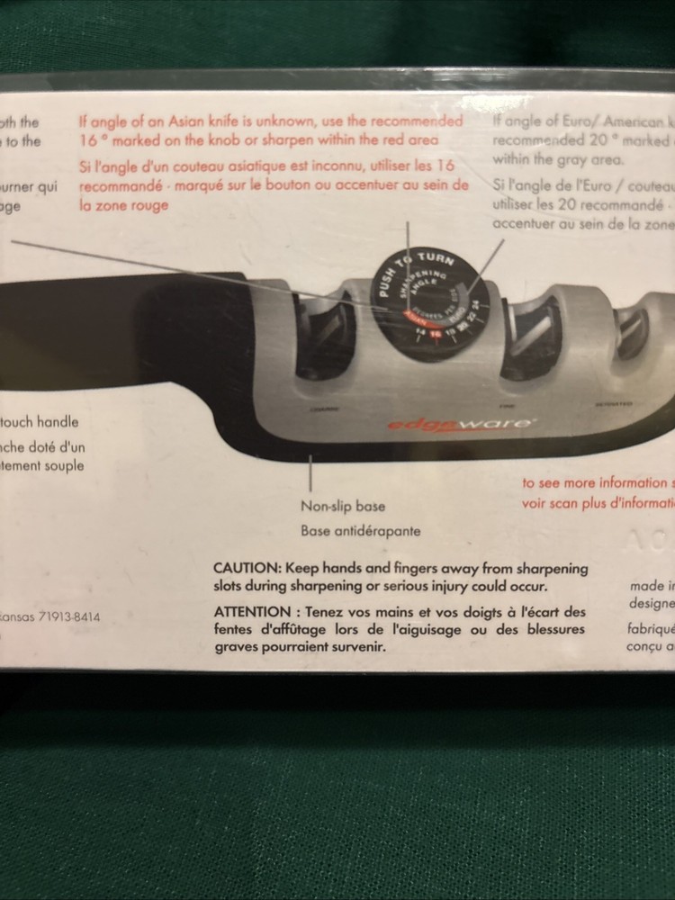 Edgeware Adjustable Manual Knife Sharpener-NEW