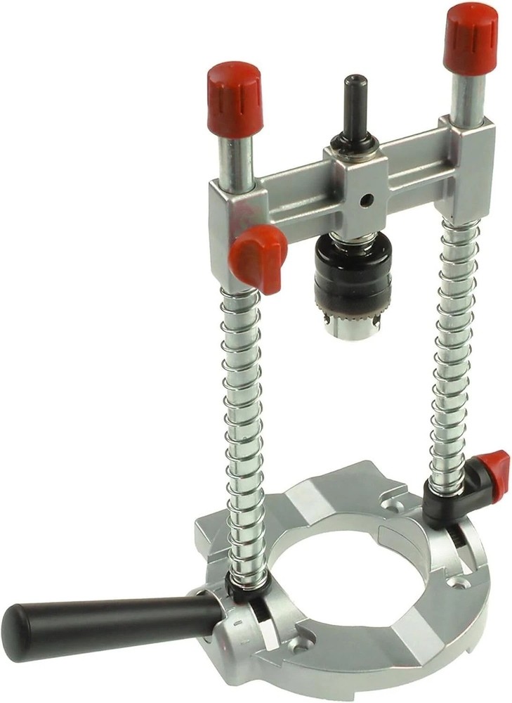 Precision Portable Drill Guide Attachment with Adjustable Depth Stops, 6" Max