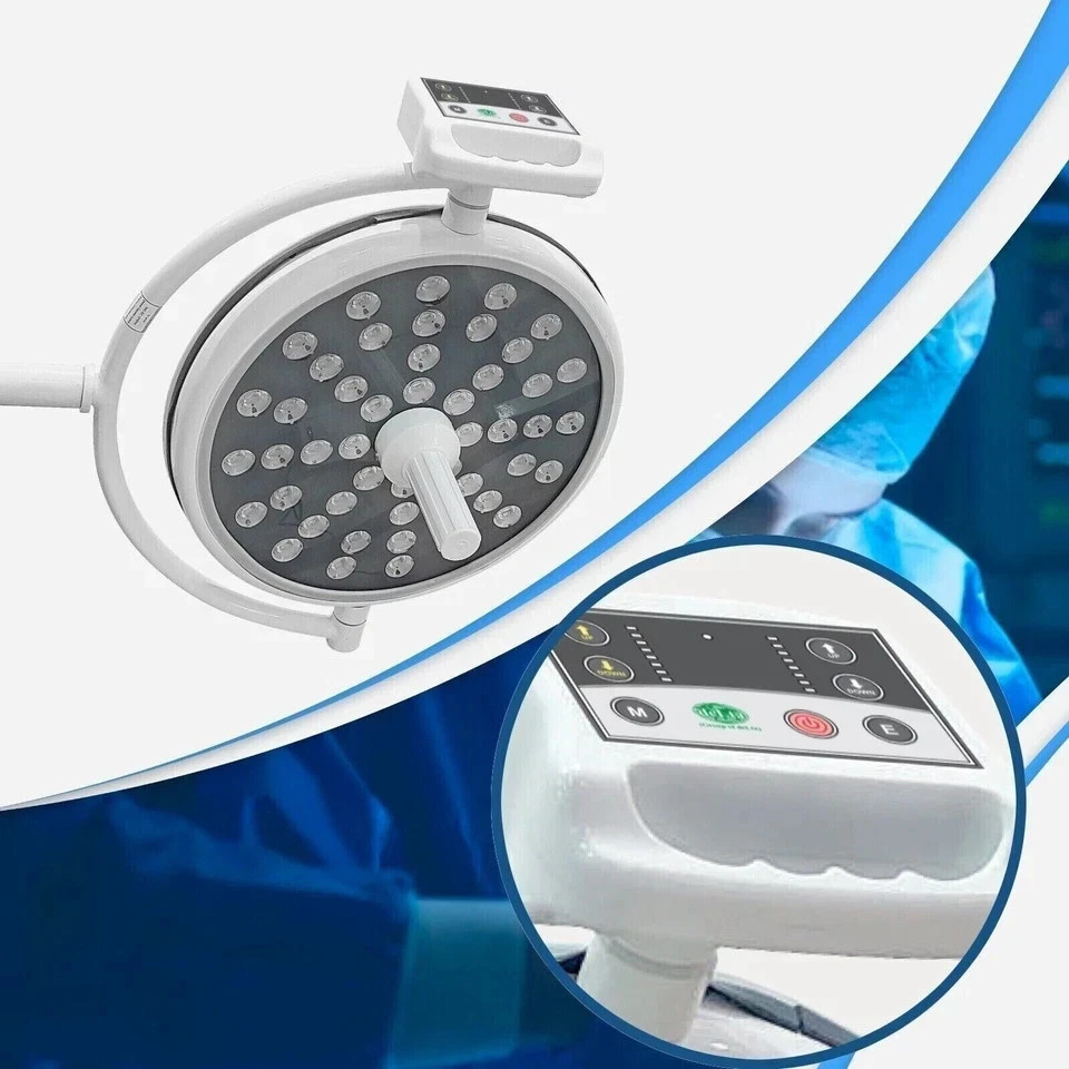 Single Dome Examination LED Light OT Shadowless LED Lamp Digital Control Panel *