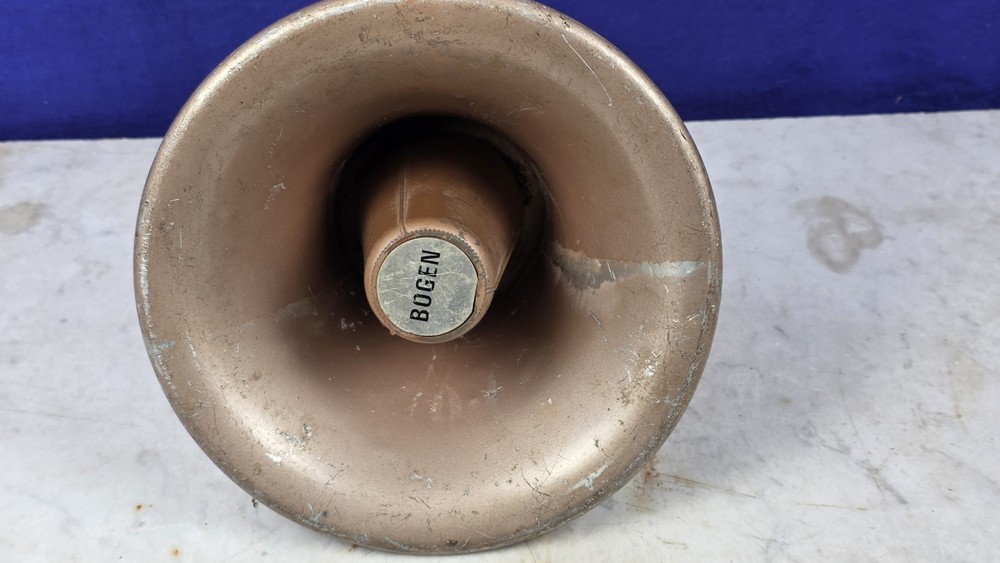 Vintage Bogen Loudspeaker - TESTED & WORKS