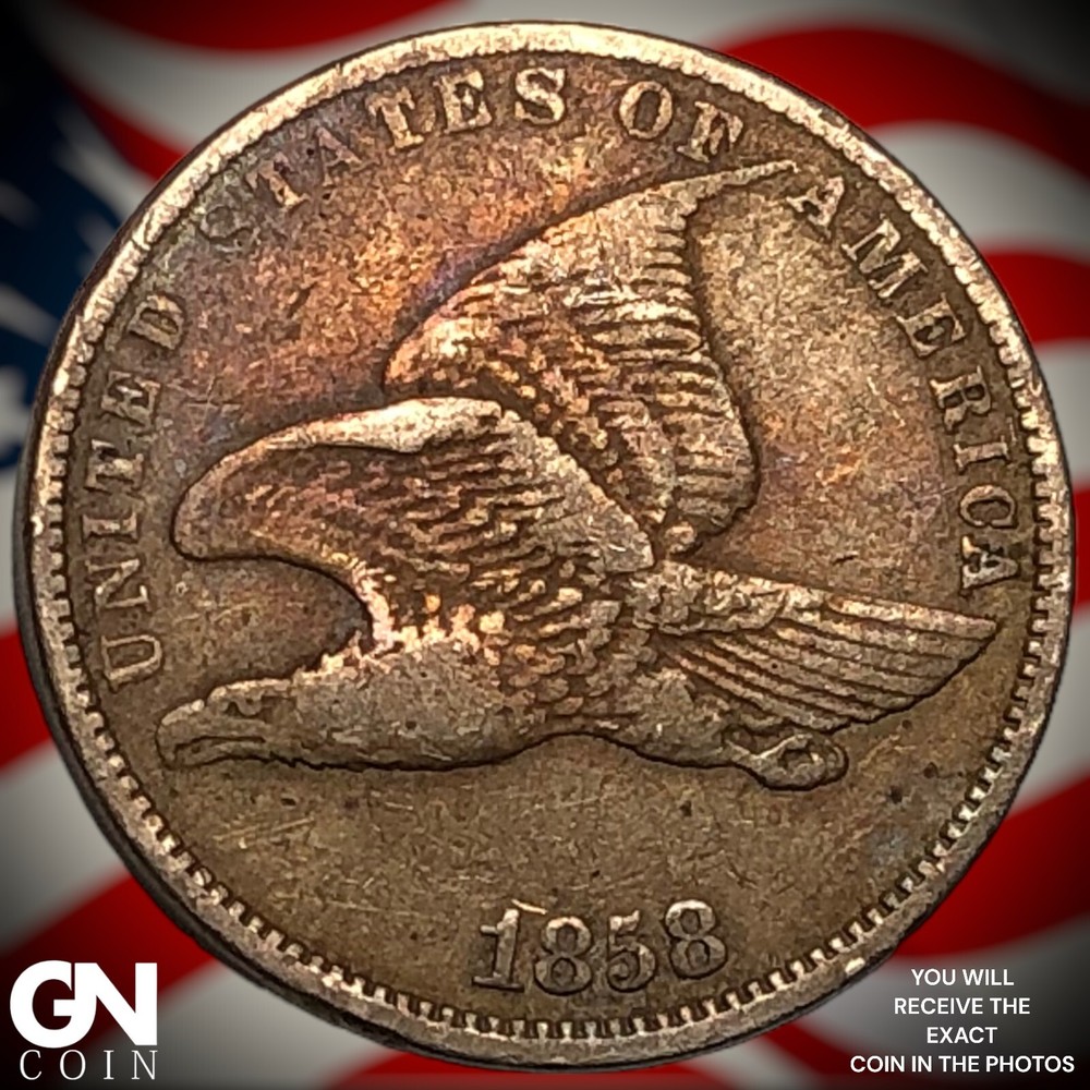 1858 Flying Eagle Cent  M5368