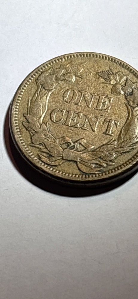1858 Flying Eagle Cent Penny VF