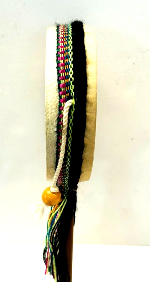 Vintage Hand Made drum (Spin Drum) Indigenous Made in Peru